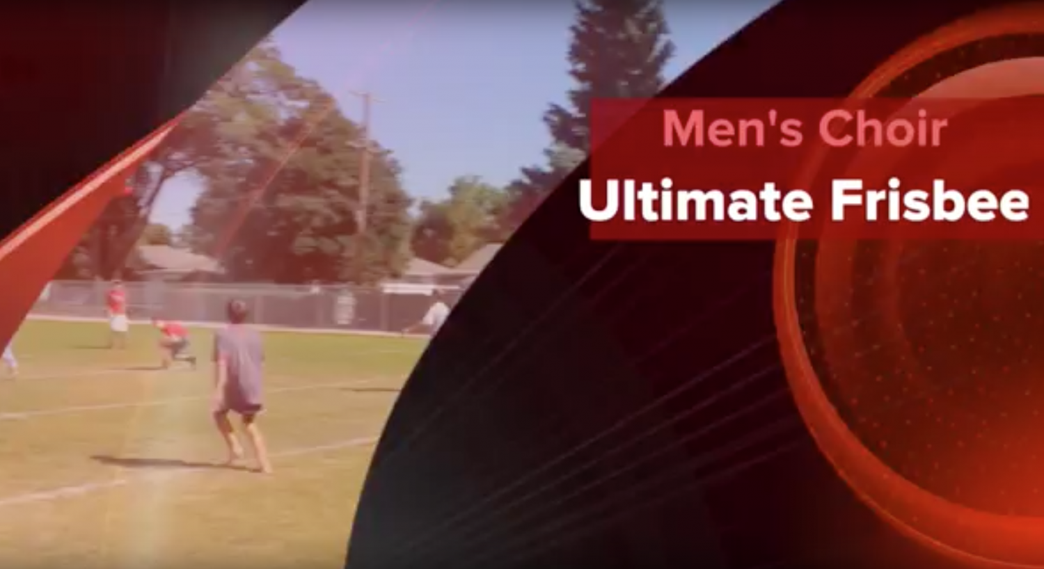 Mens Choir unleashes a game of ultimate Frisbee