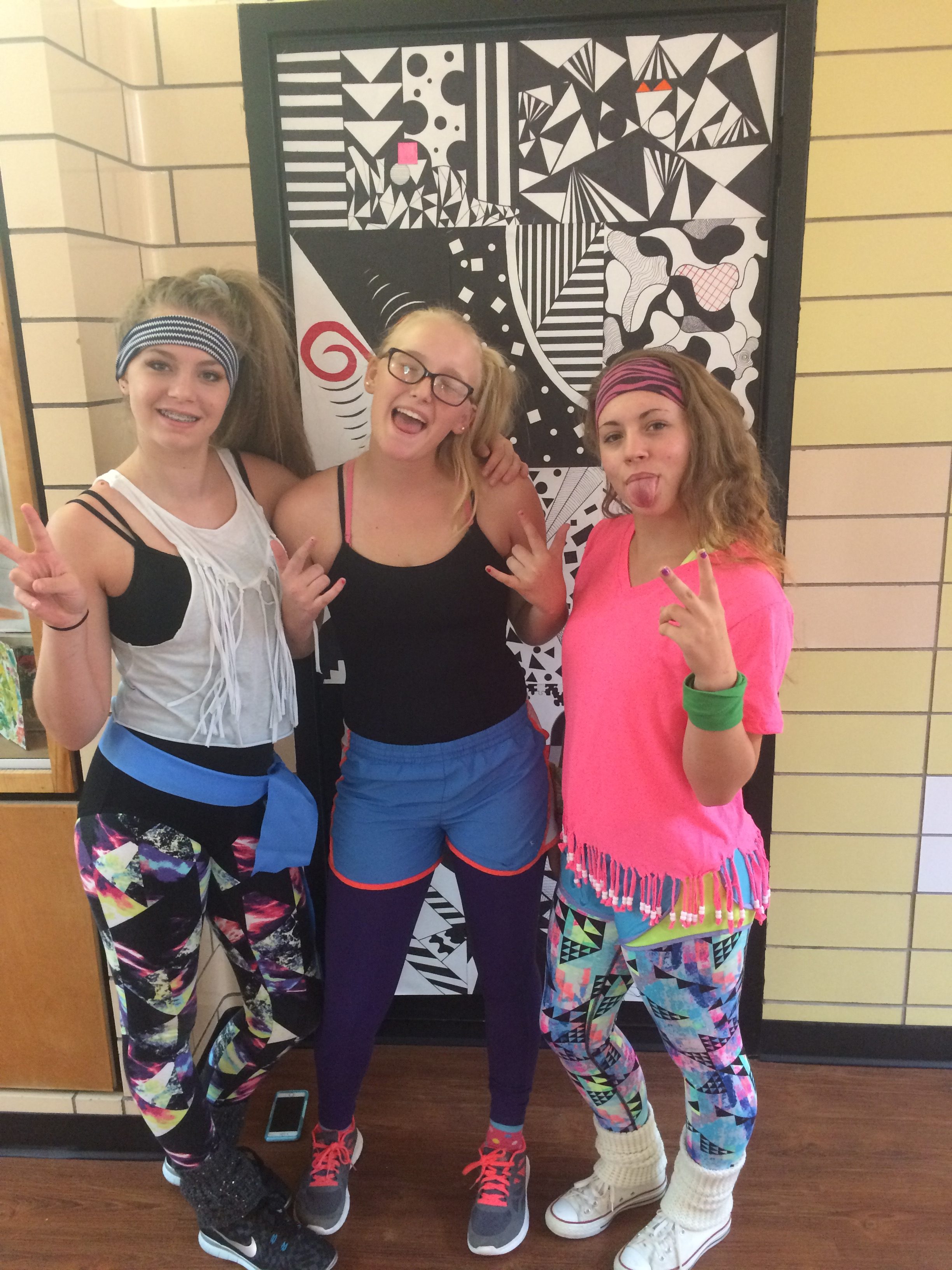 80s Workout Day at EHS – Red Ink