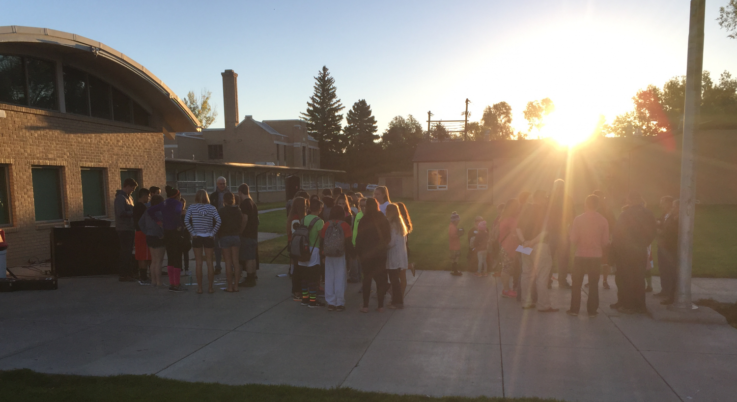 Students gather for See You at the Pole