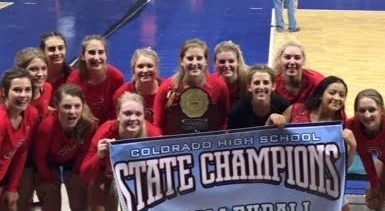 Volleyball clinches four-peat at state tournament
