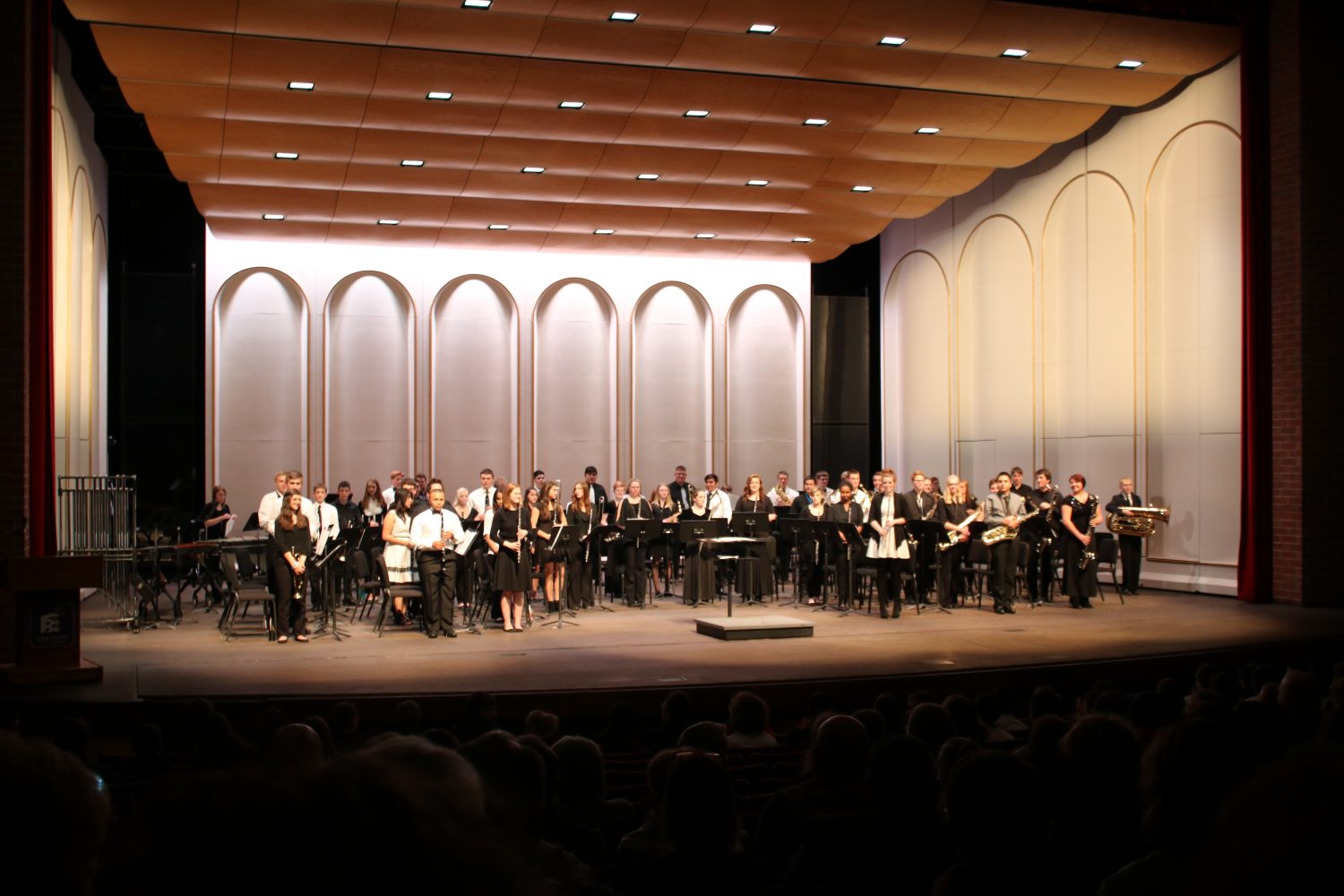 EHS band members perform in Patriot League Honor Band
