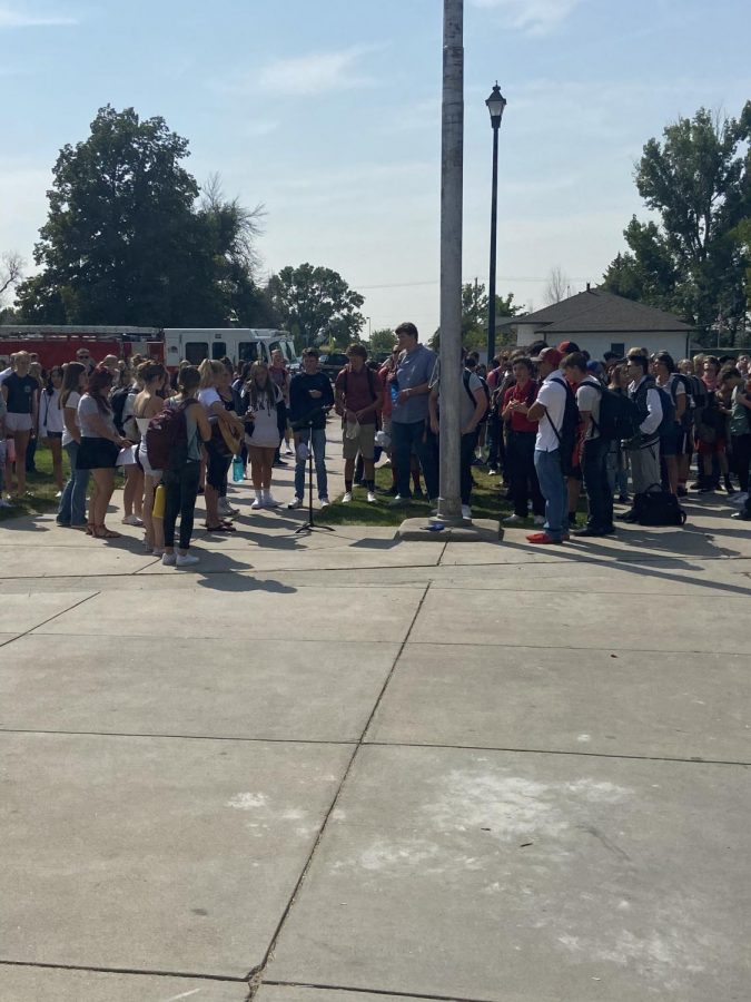 Students and staff commemorate 9/11