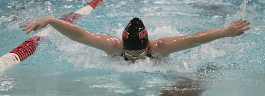 Lady Red’s Swim Team takes on state