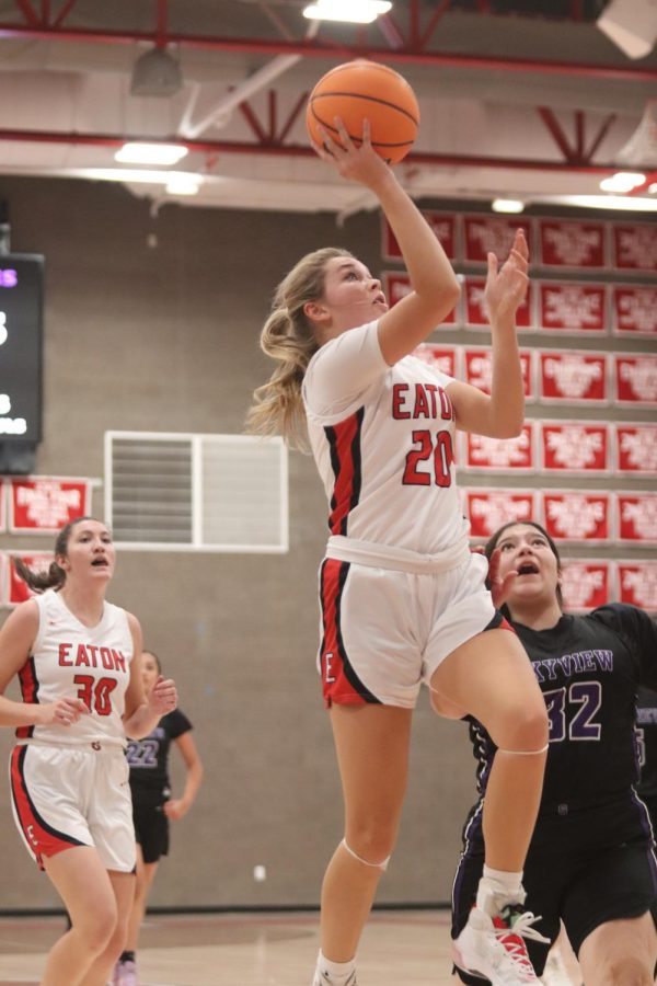 Eaton girls basketball takes victory