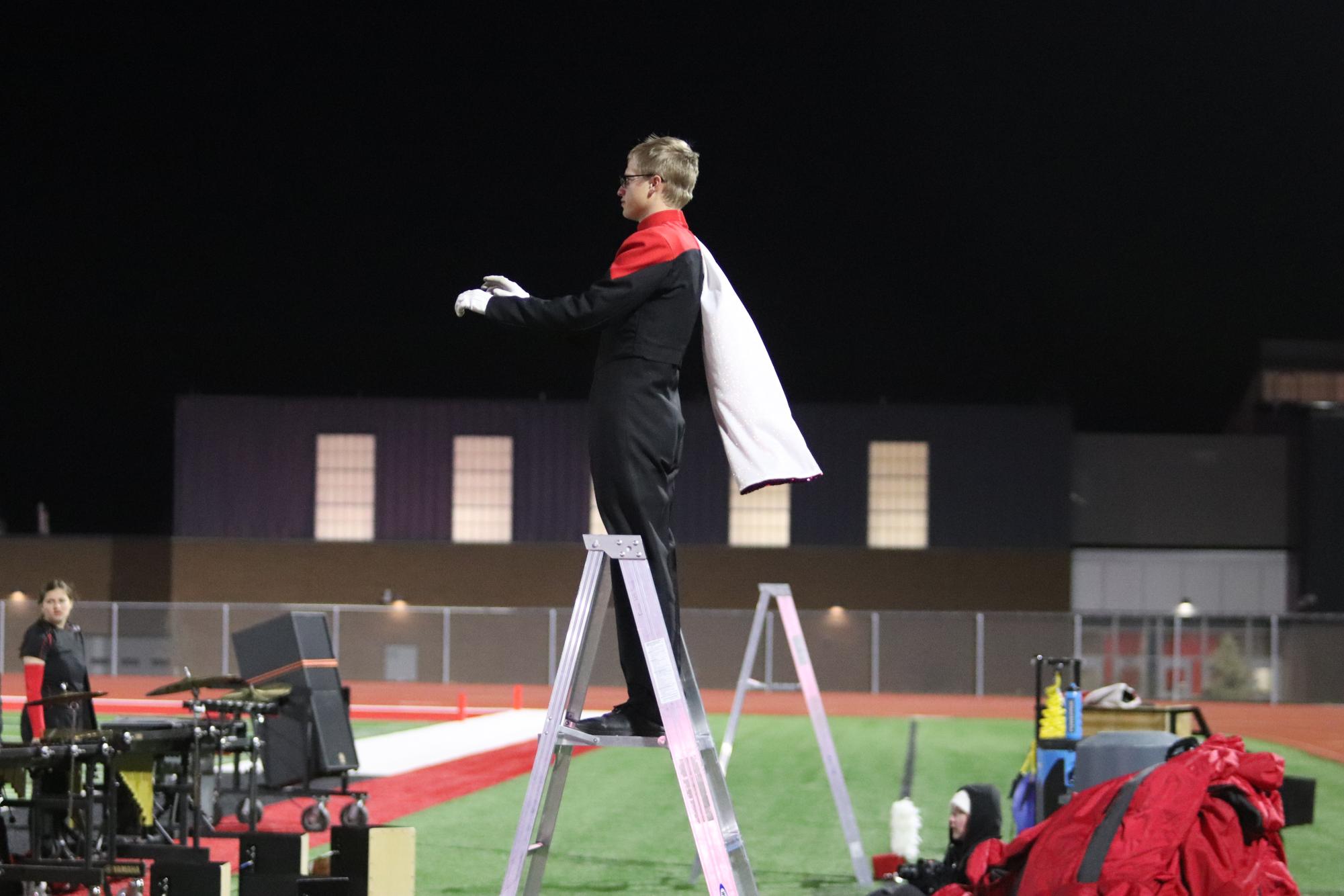 Marching Band Photos from Football vs The Academy