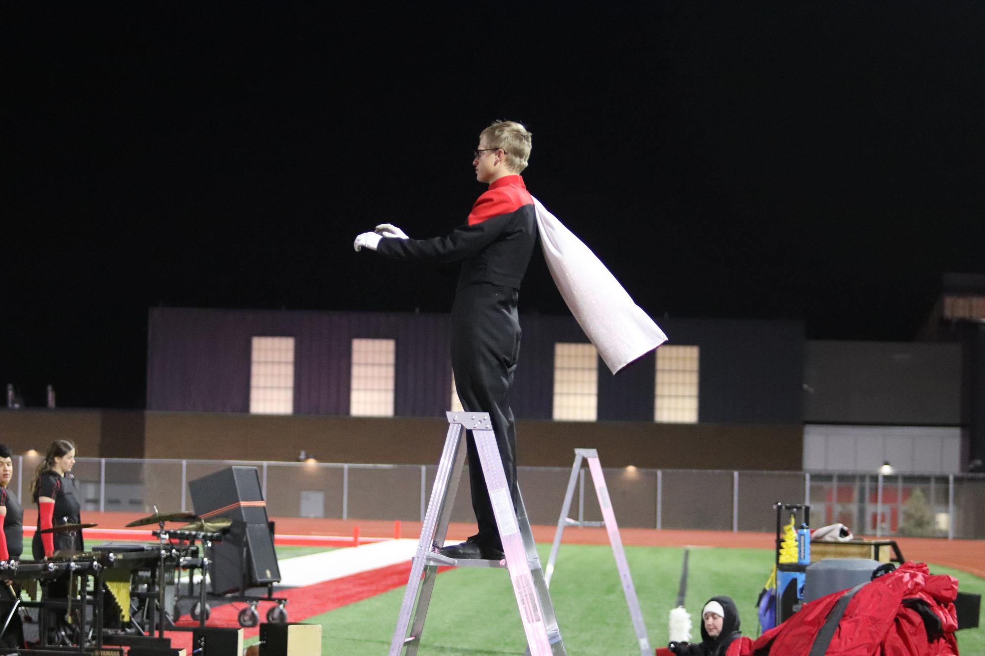 Marching Band Photos from Football vs The Academy