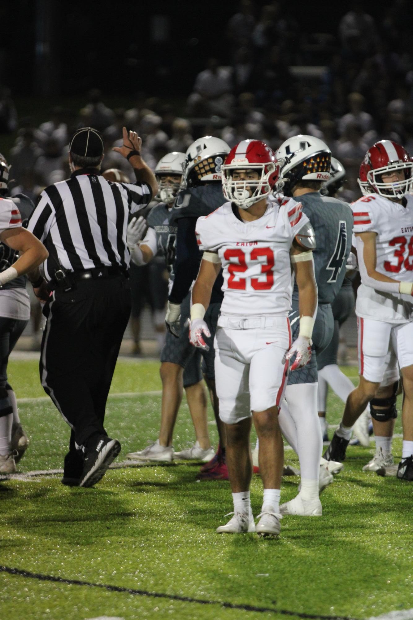 Reds football defeats longtime rival University