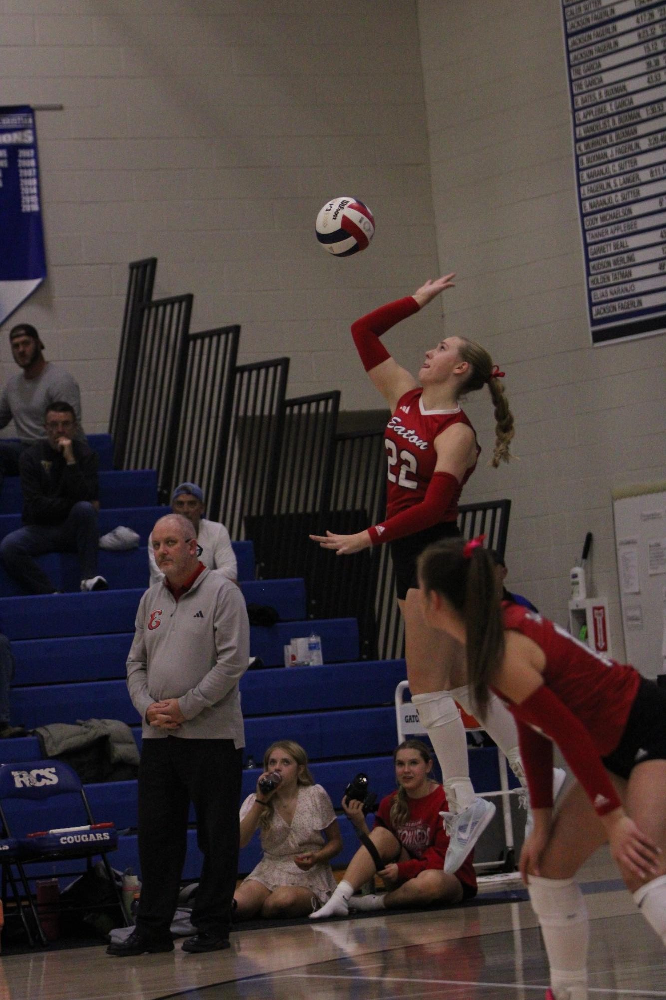 Eaton High School Volleyball beats Resurrection Christian