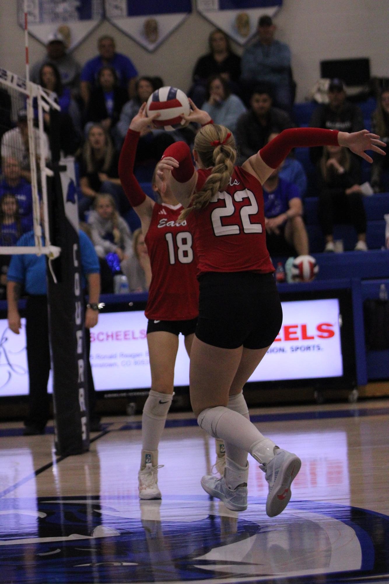 Eaton High School Volleyball beats Resurrection Christian