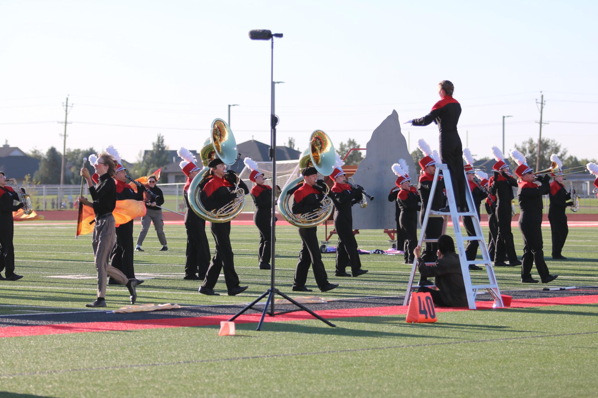 Marching Band starts off strong, crushes first competition