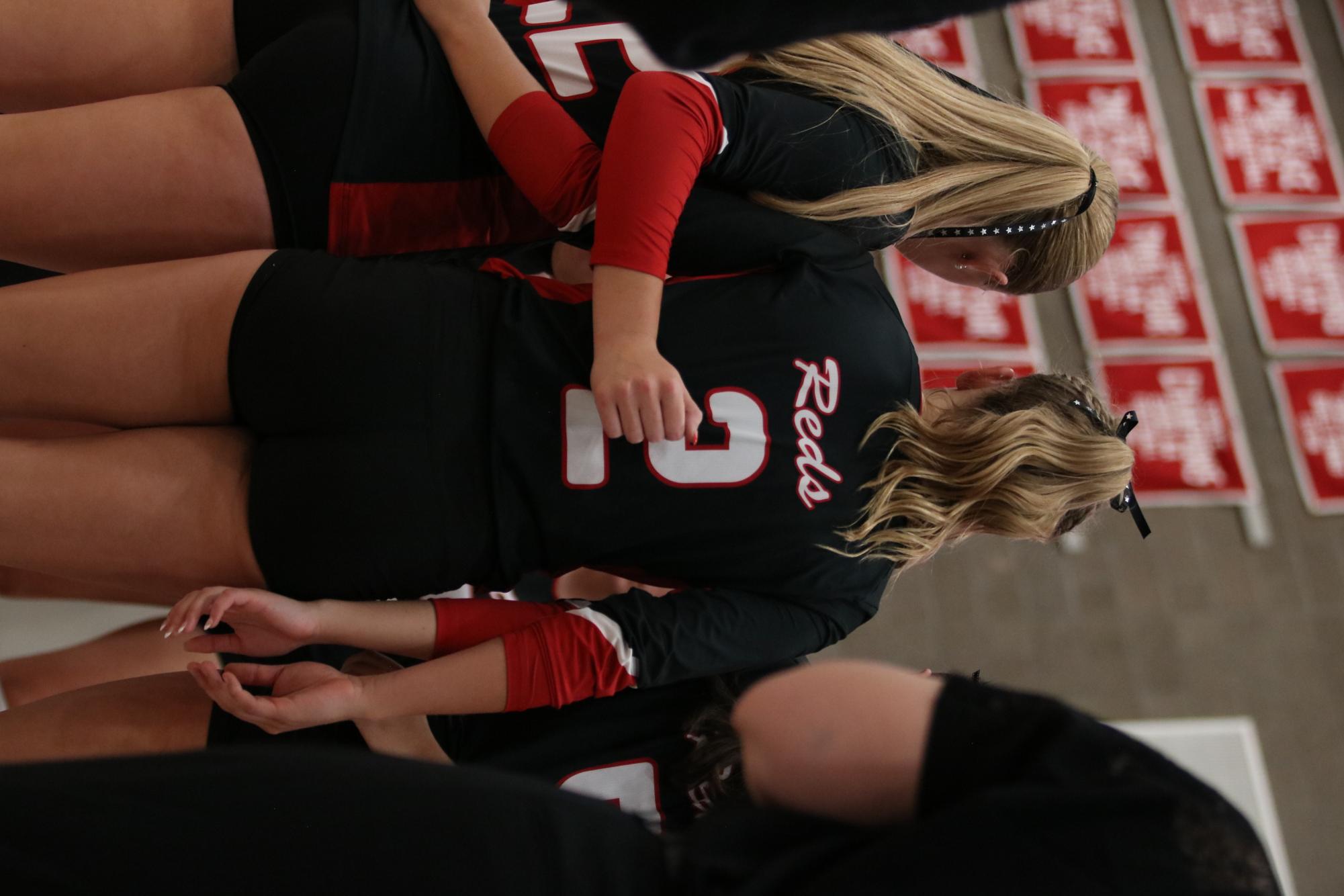 Eaton high school volleyball battles rival team University high school