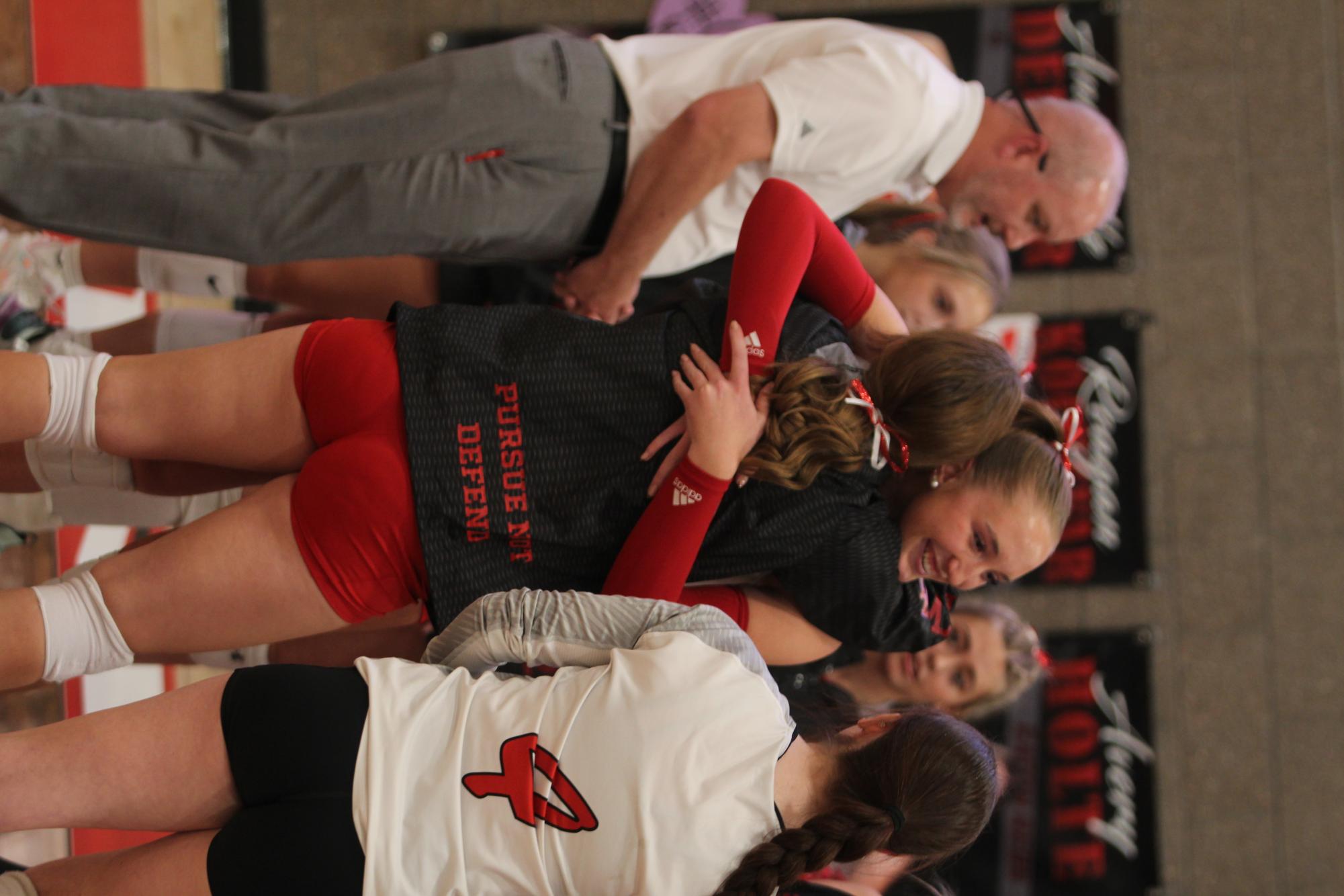 Eaton High School volleyball senior night photos