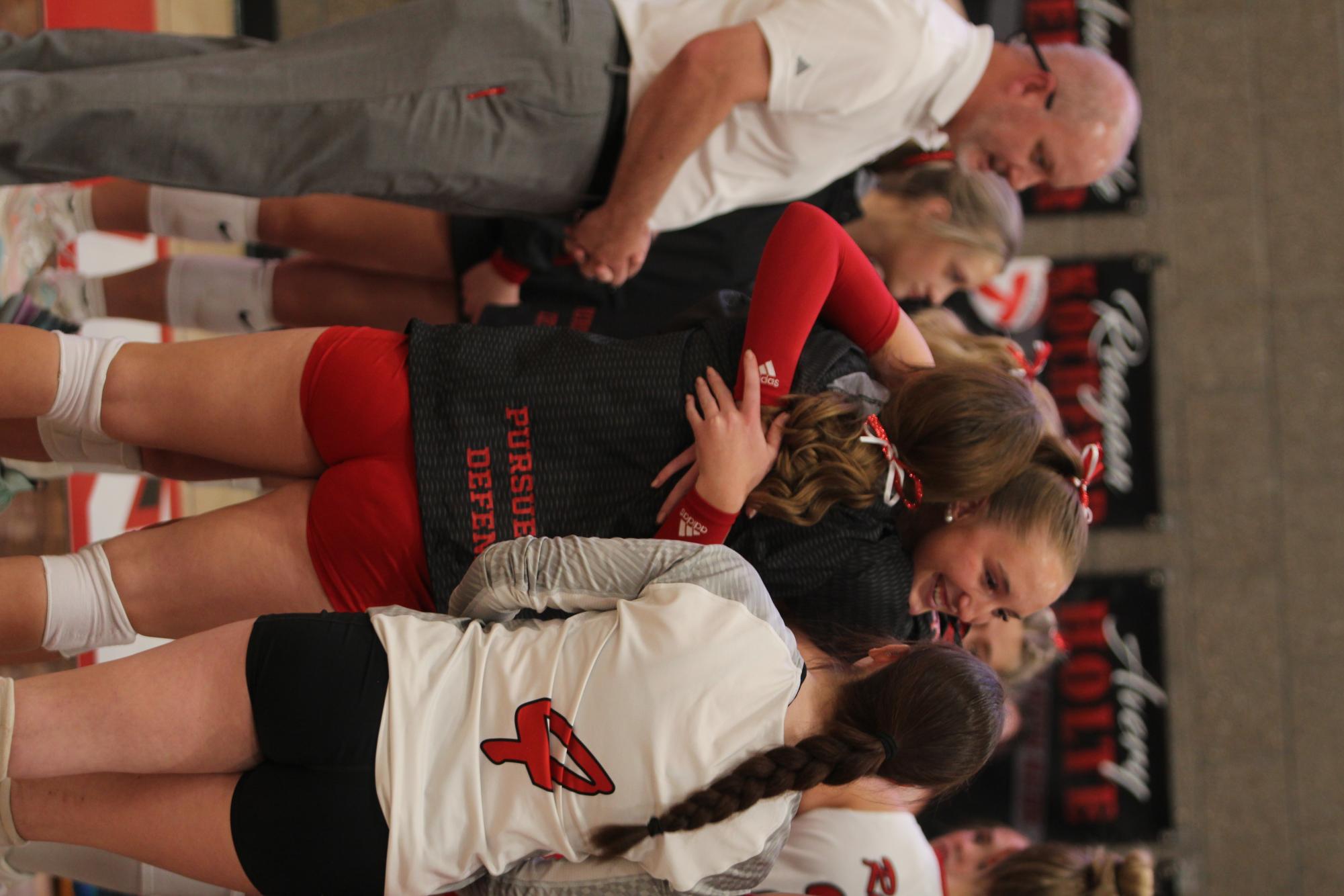 Eaton High School volleyball senior night photos