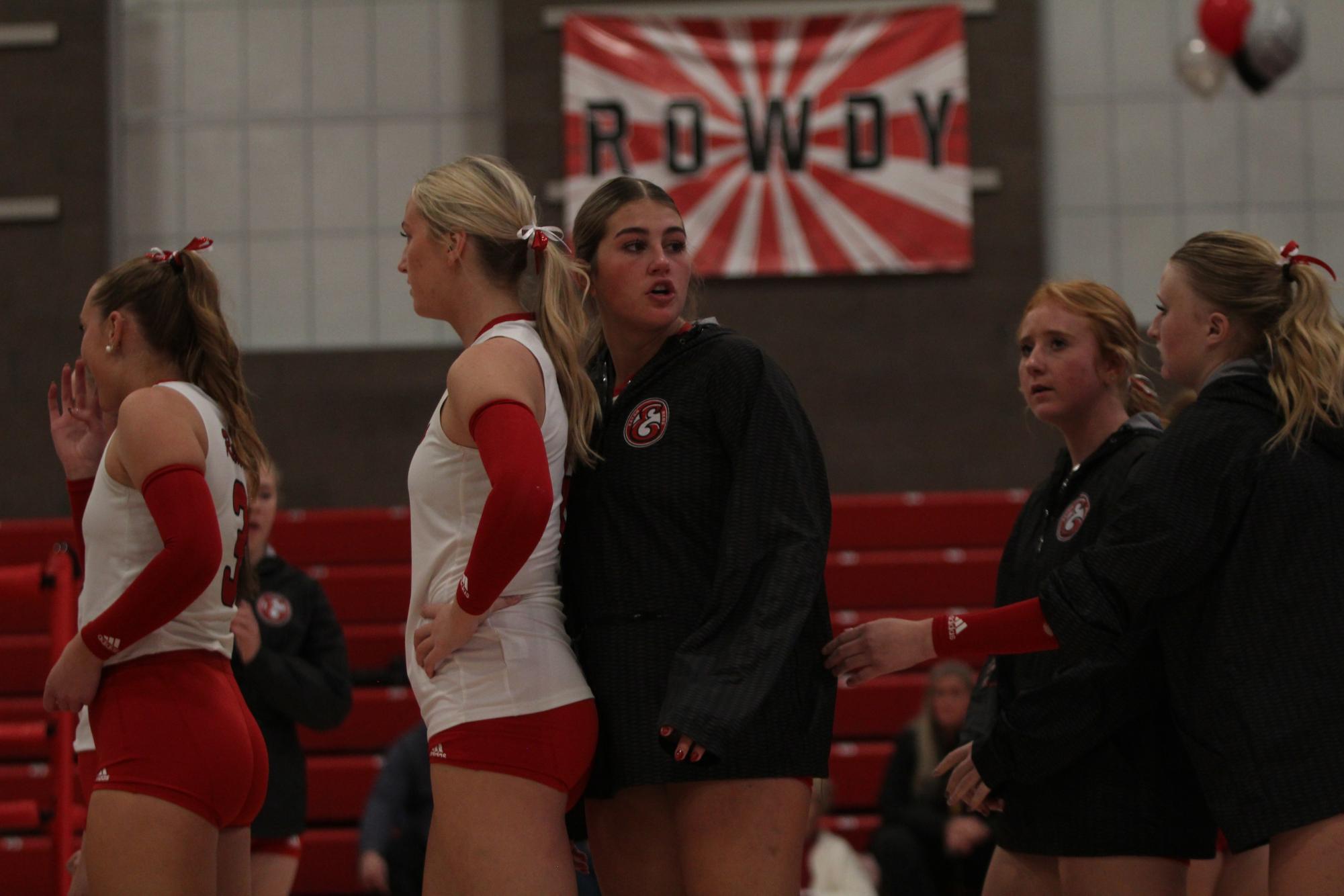 Eaton High School volleyball senior night photos