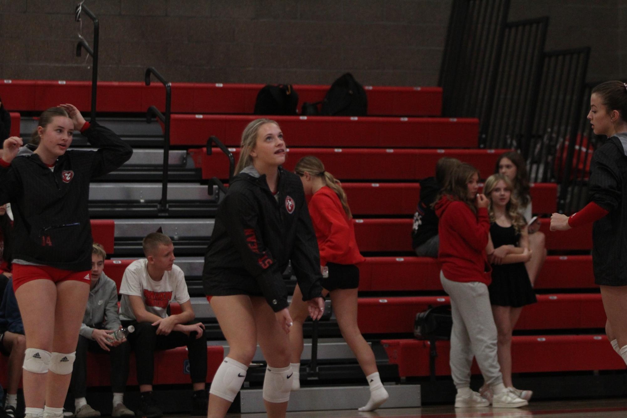 Eaton High School volleyball senior night photos