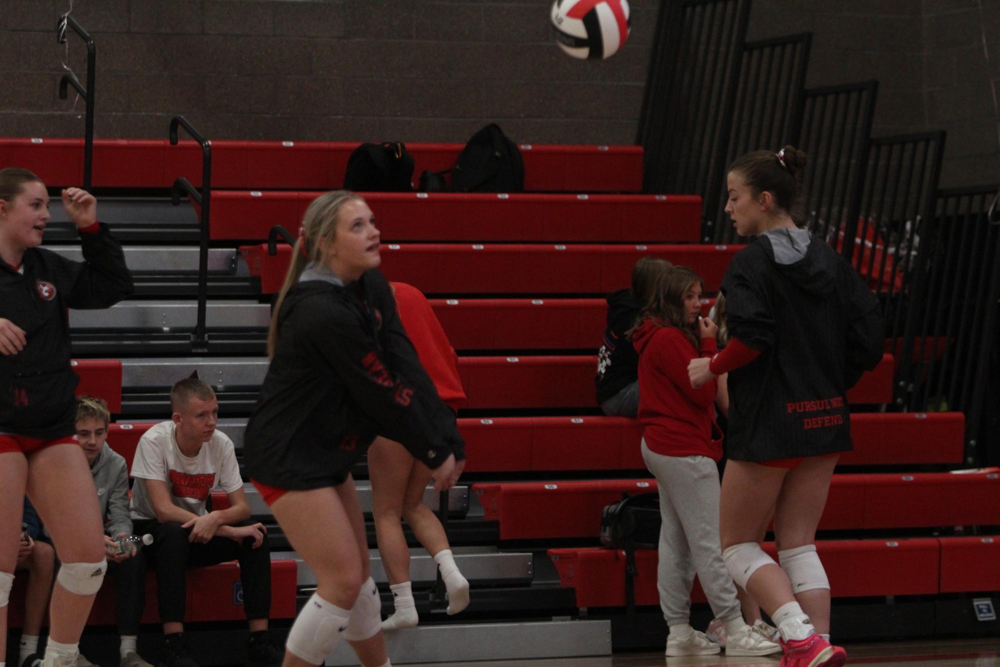 Eaton High School volleyball senior night photos