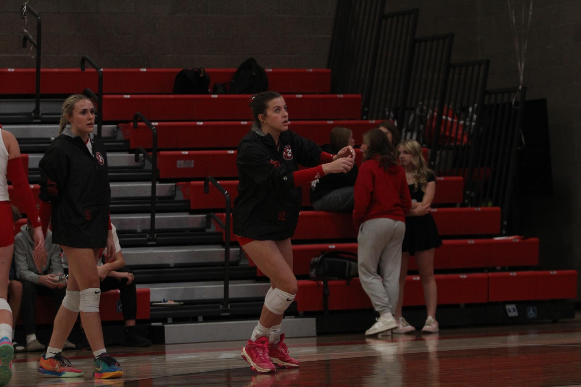 Eaton High School volleyball senior night photos