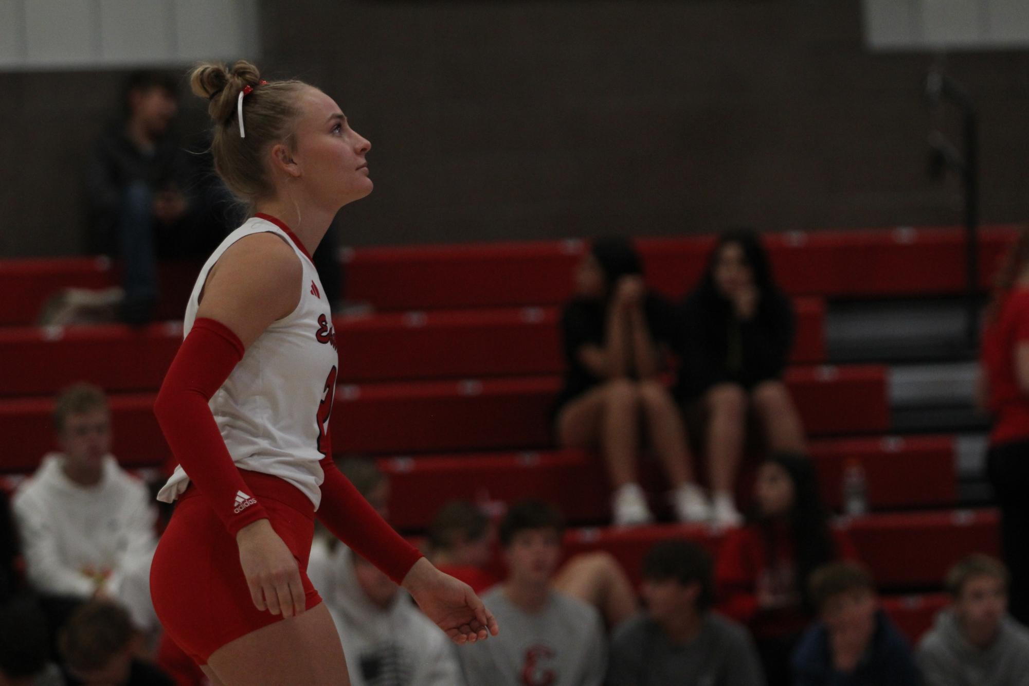 Eaton High School volleyball senior night photos