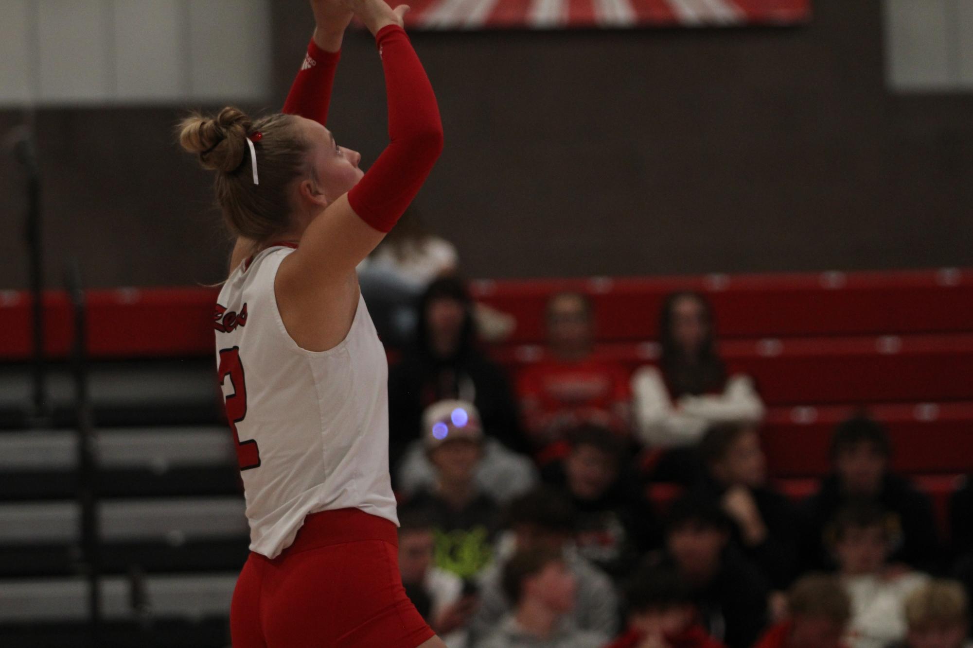 Eaton High School volleyball senior night photos