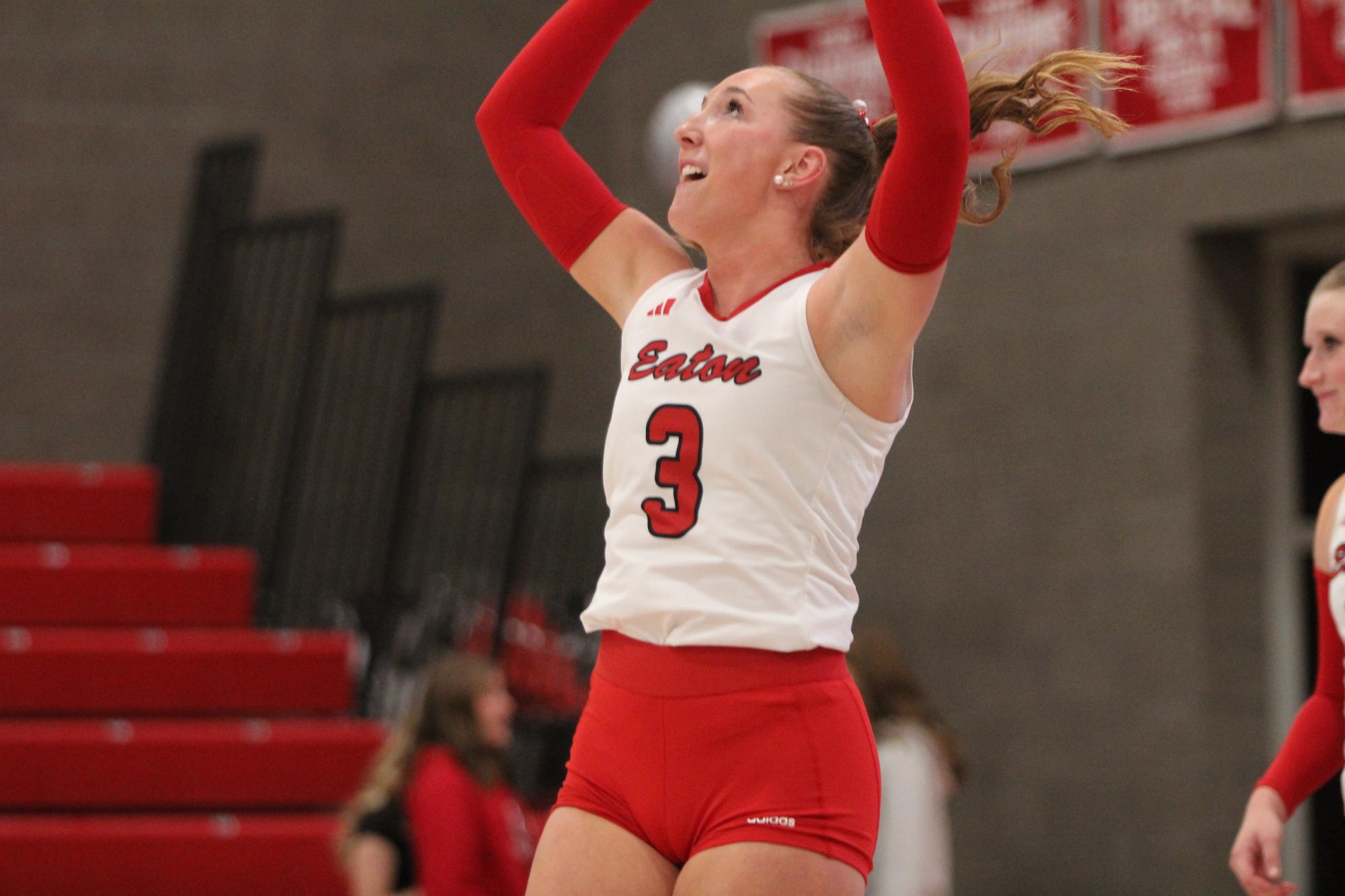 Eaton High School volleyball senior night photos