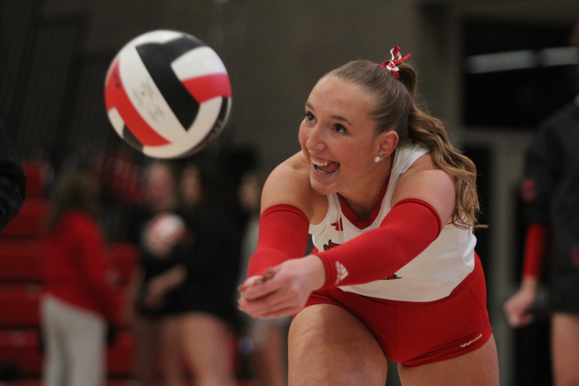 Eaton High School volleyball senior night photos