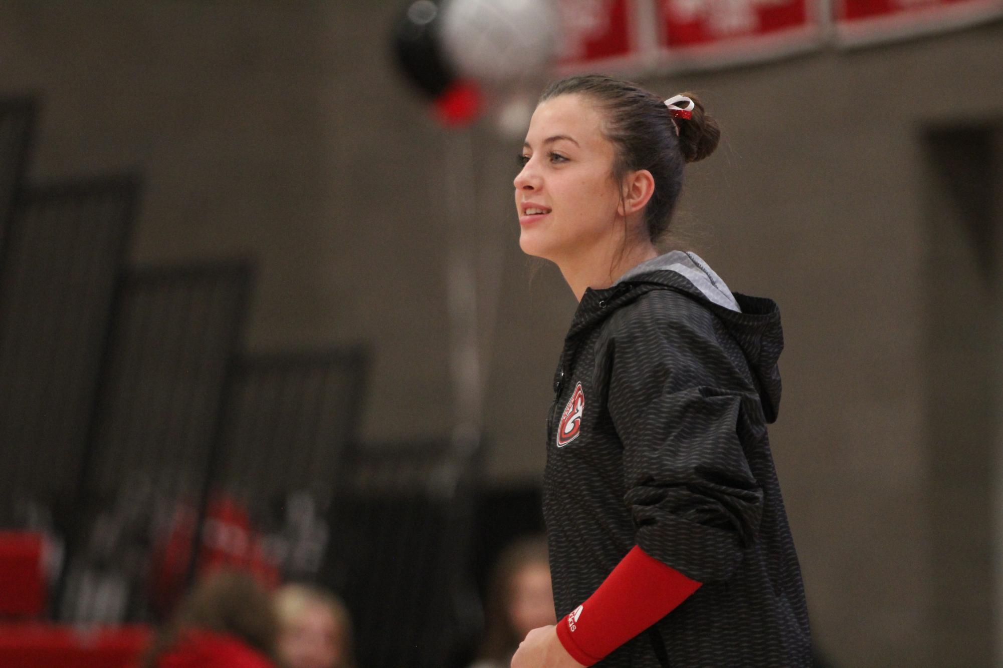 Eaton High School volleyball senior night photos