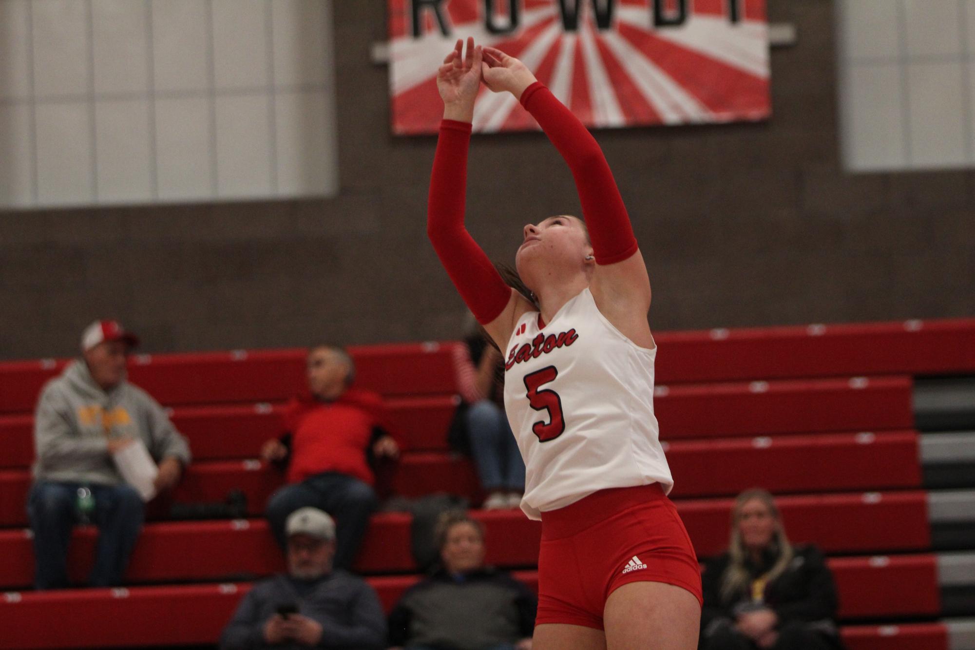 Eaton High School volleyball senior night photos