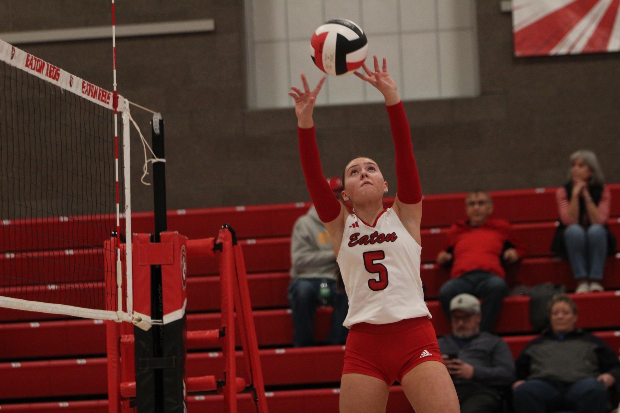 Eaton High School volleyball senior night photos