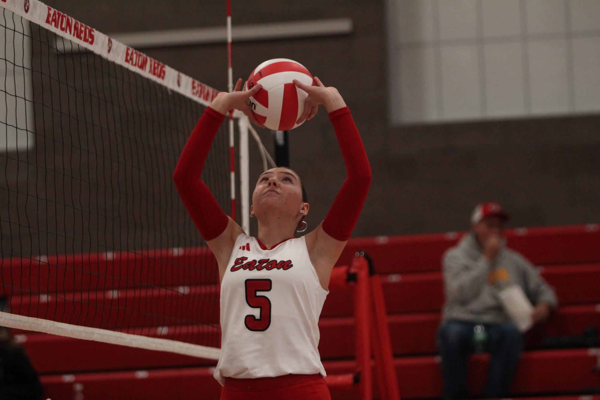 Eaton High School volleyball senior night photos