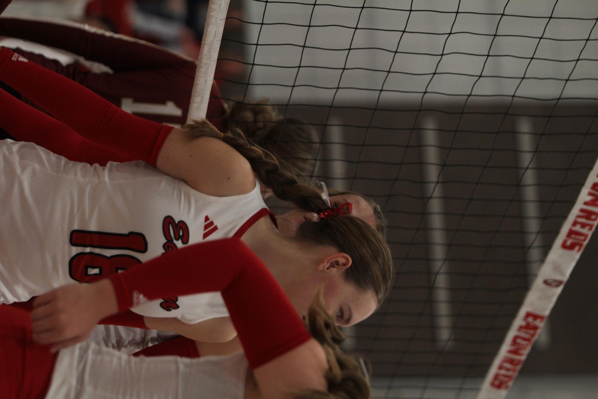 Eaton High School volleyball senior night photos