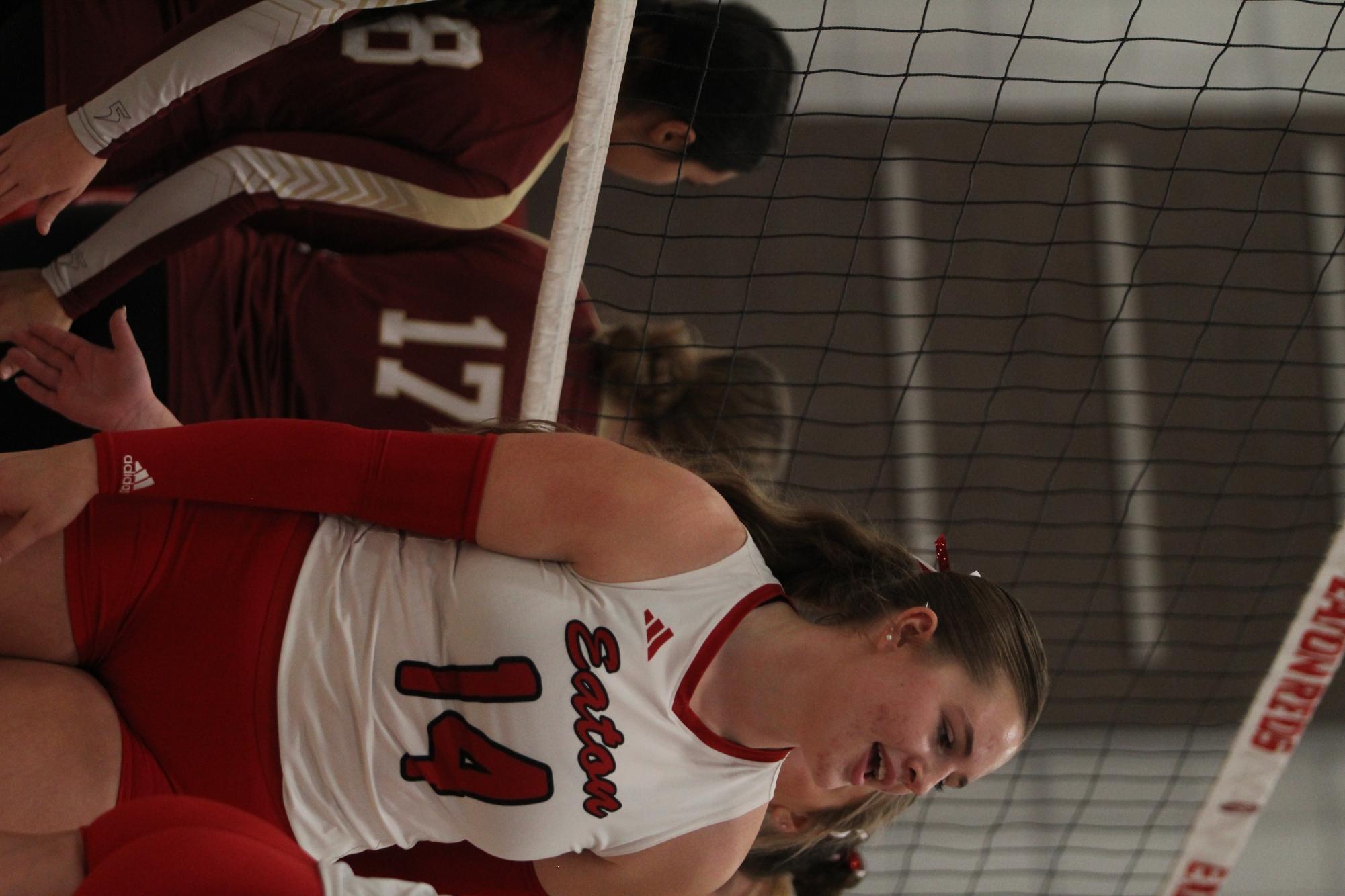 Eaton High School volleyball senior night photos