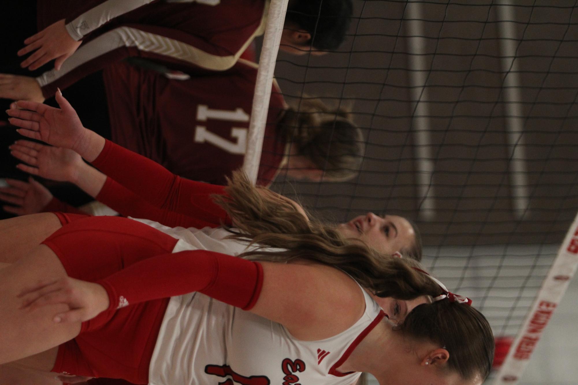 Eaton High School volleyball senior night photos