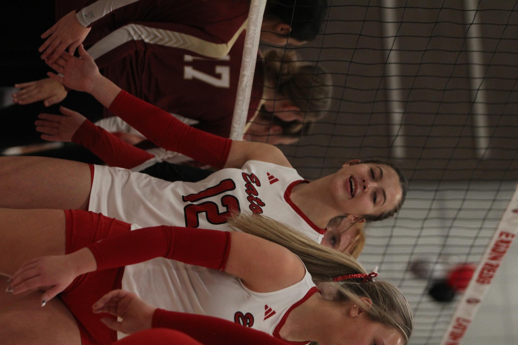 Eaton High School volleyball senior night photos