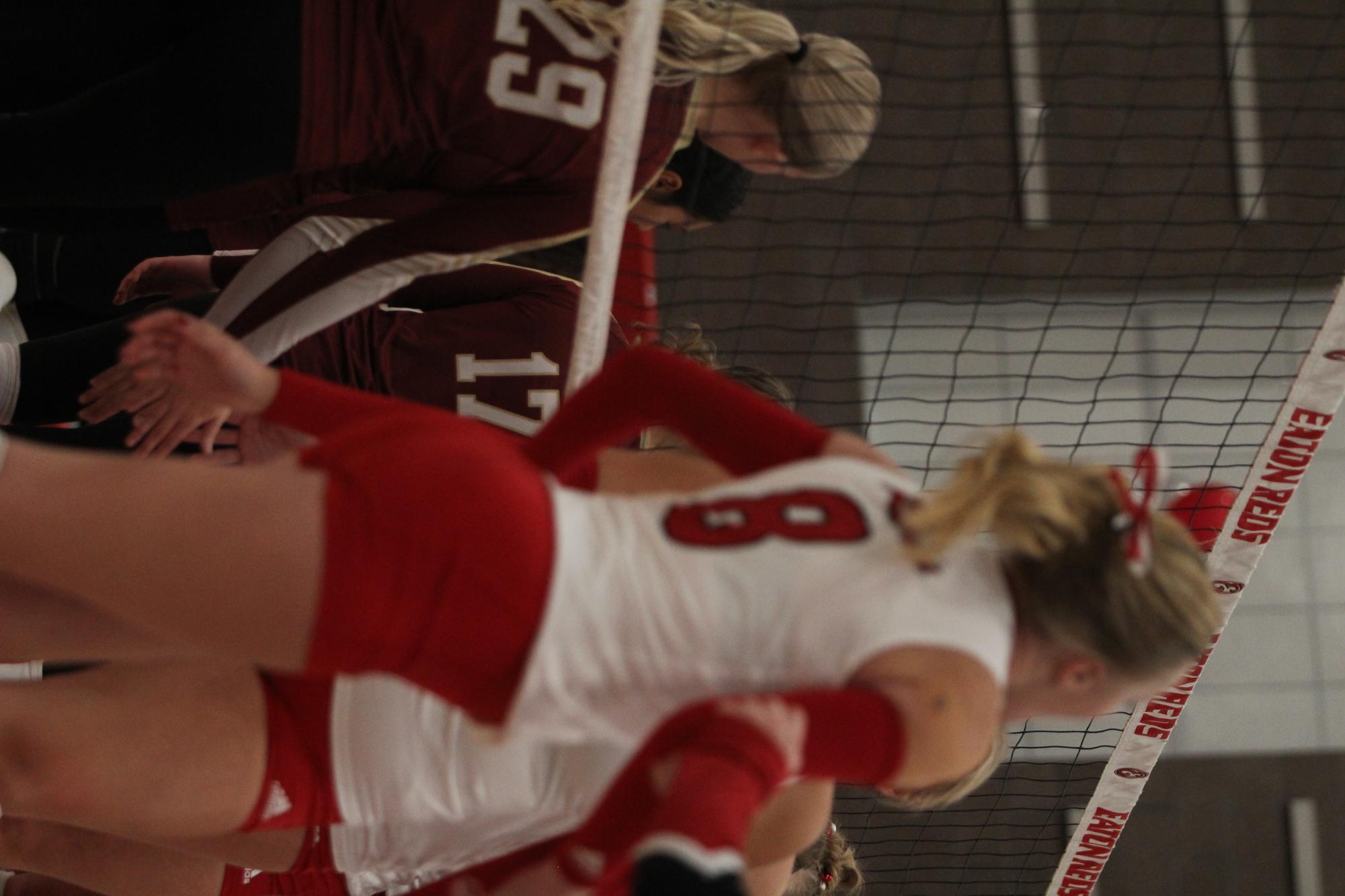 Eaton High School volleyball senior night photos