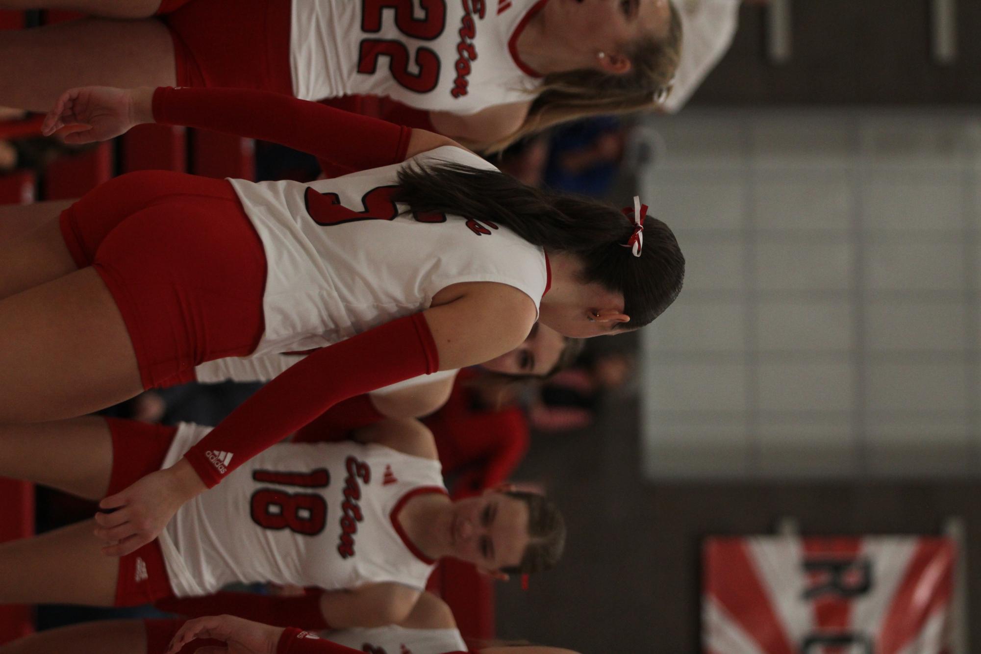 Eaton High School volleyball senior night photos