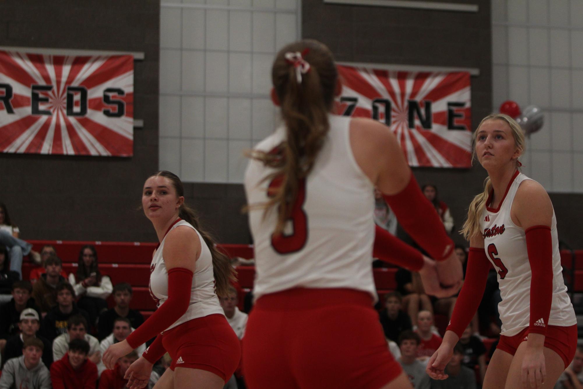 Eaton High School volleyball senior night photos