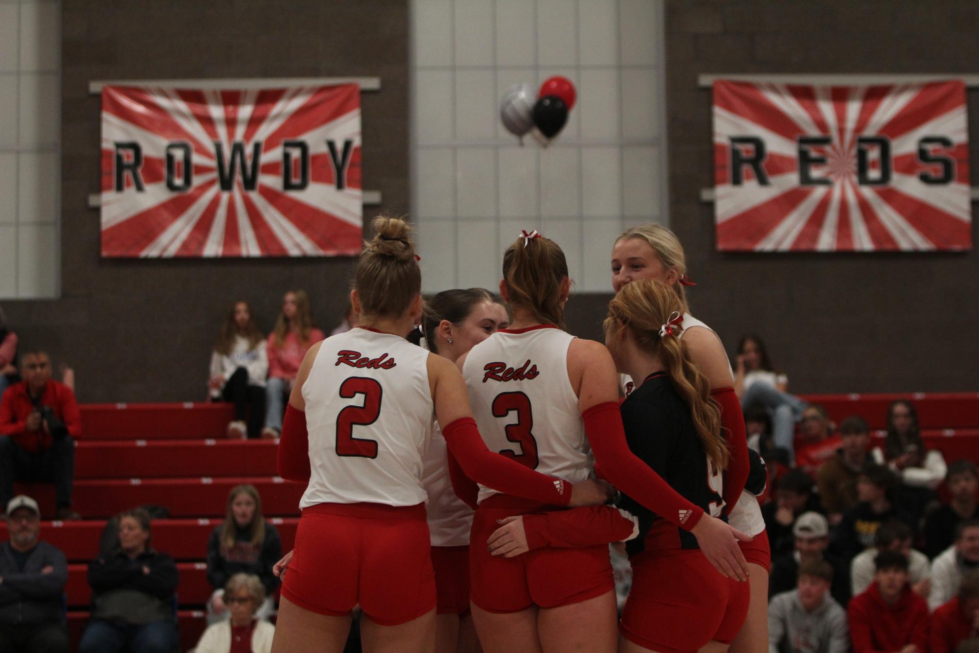 Eaton High School volleyball senior night photos