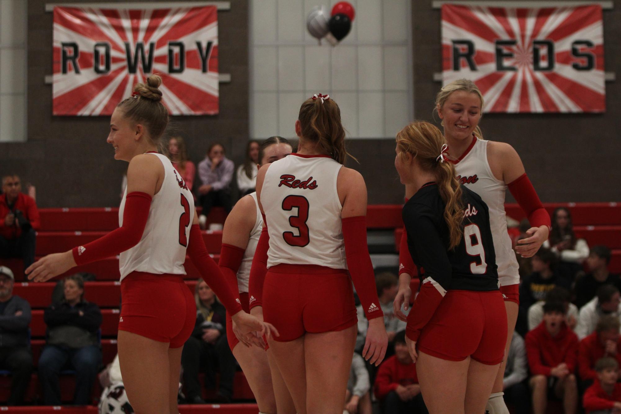 Eaton High School volleyball senior night photos