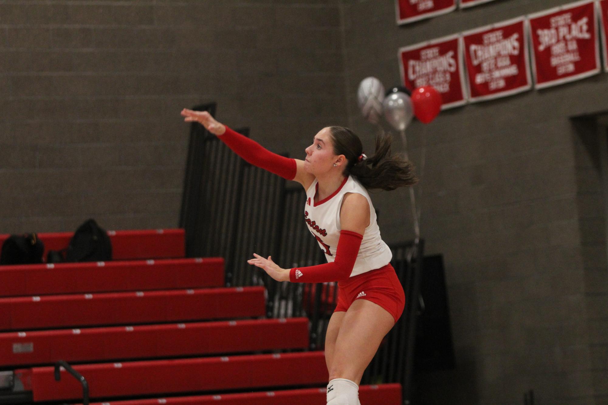 Eaton High School volleyball senior night photos