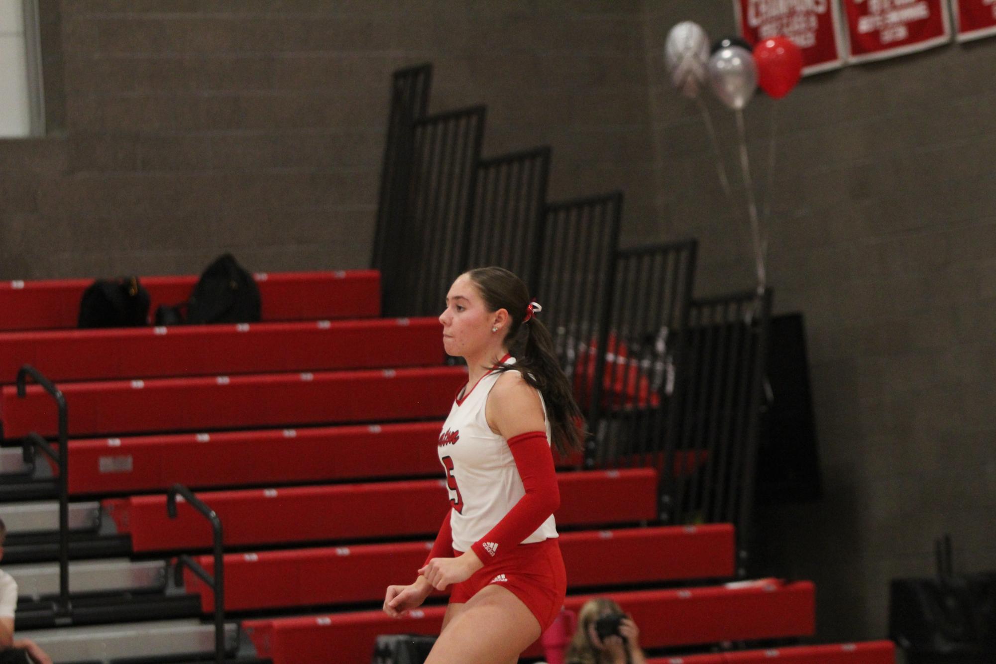 Eaton High School volleyball senior night photos