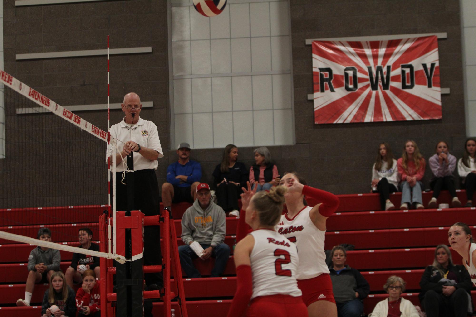 Eaton High School volleyball senior night photos