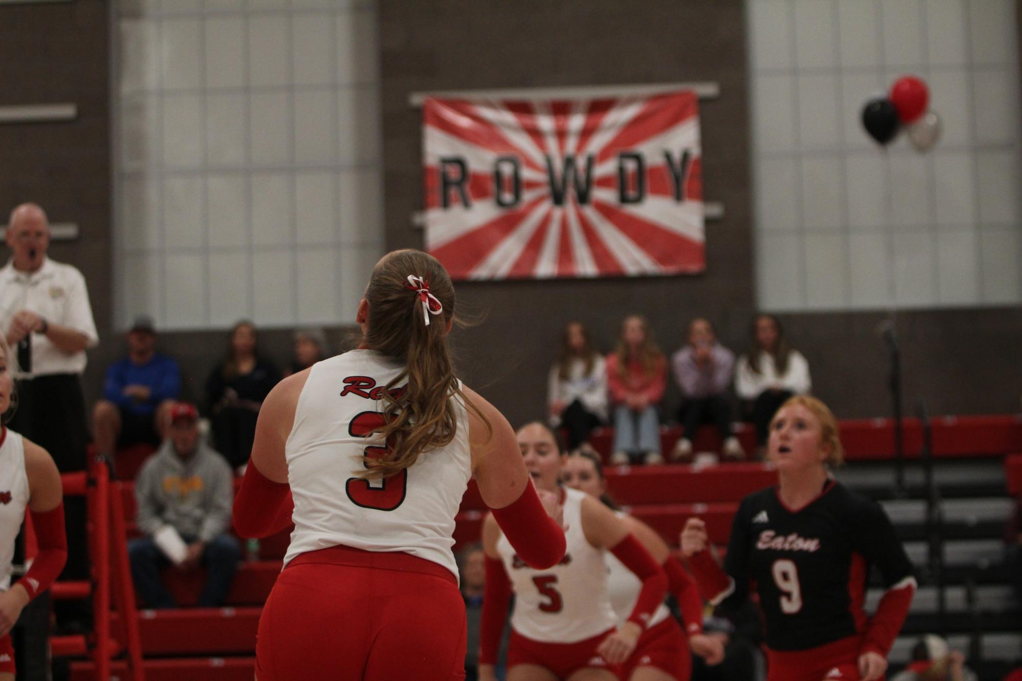 Eaton High School volleyball senior night photos