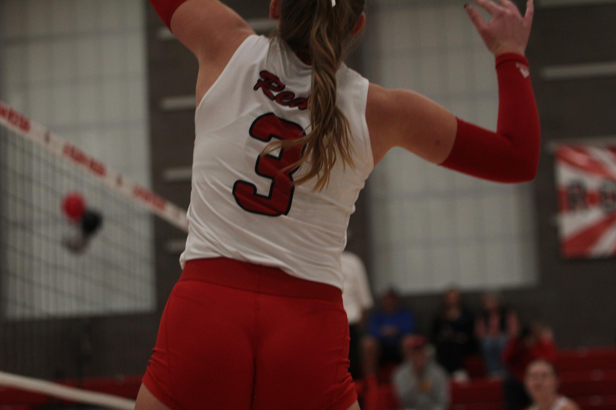 Eaton High School volleyball senior night photos