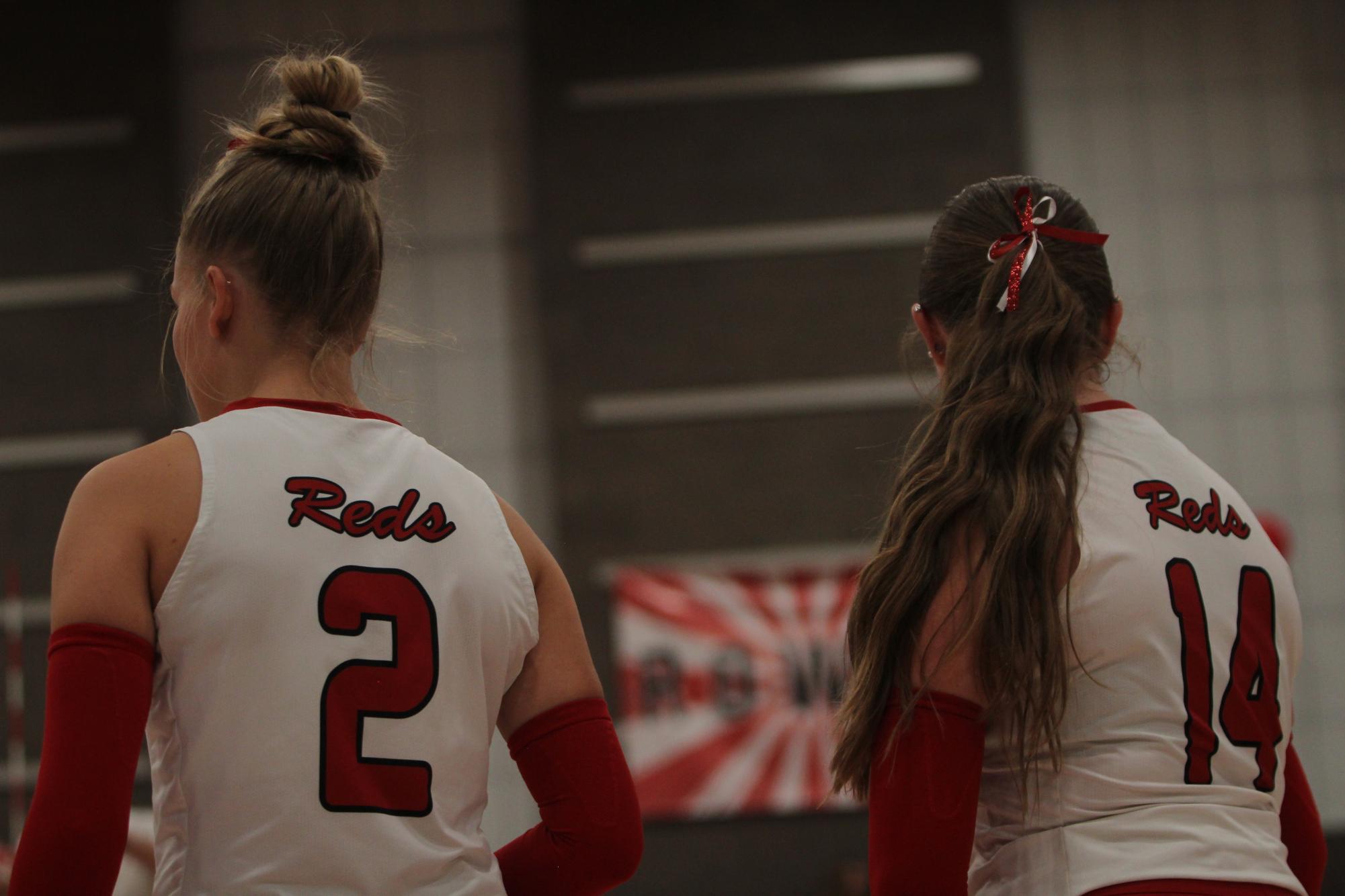 Eaton High School volleyball senior night photos