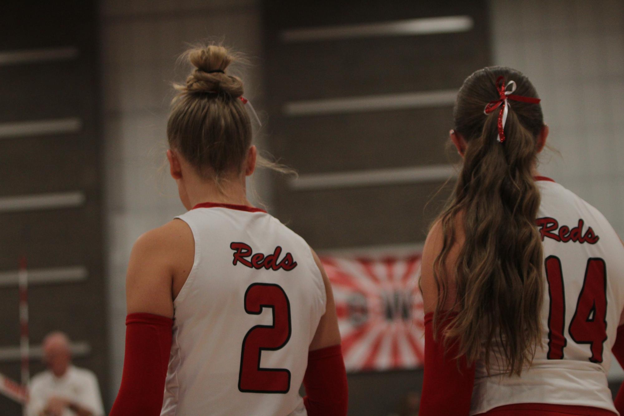 Eaton High School volleyball senior night photos