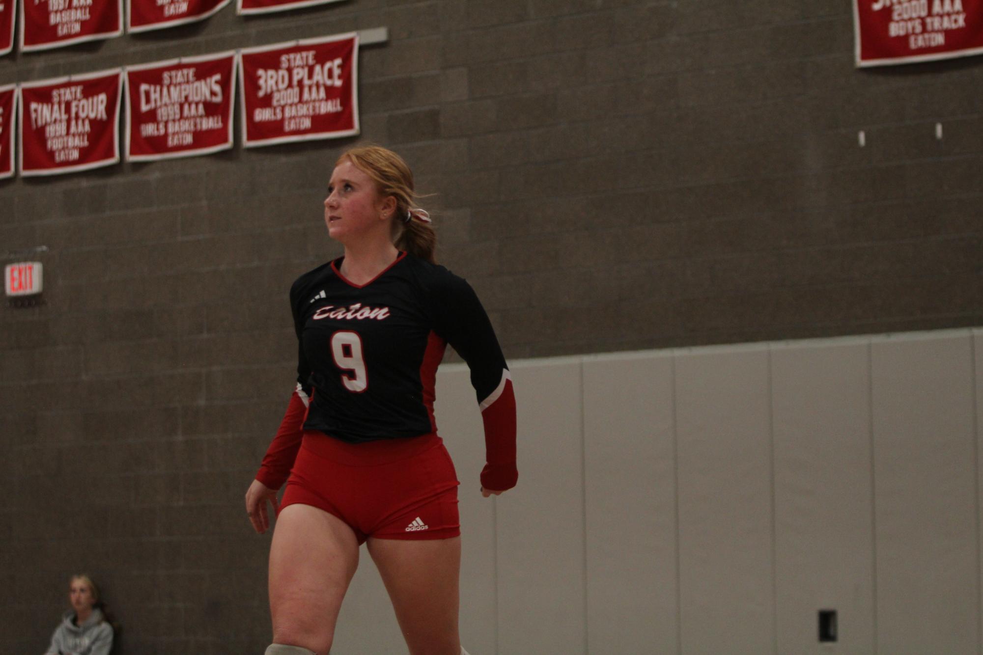 Eaton High School volleyball senior night photos