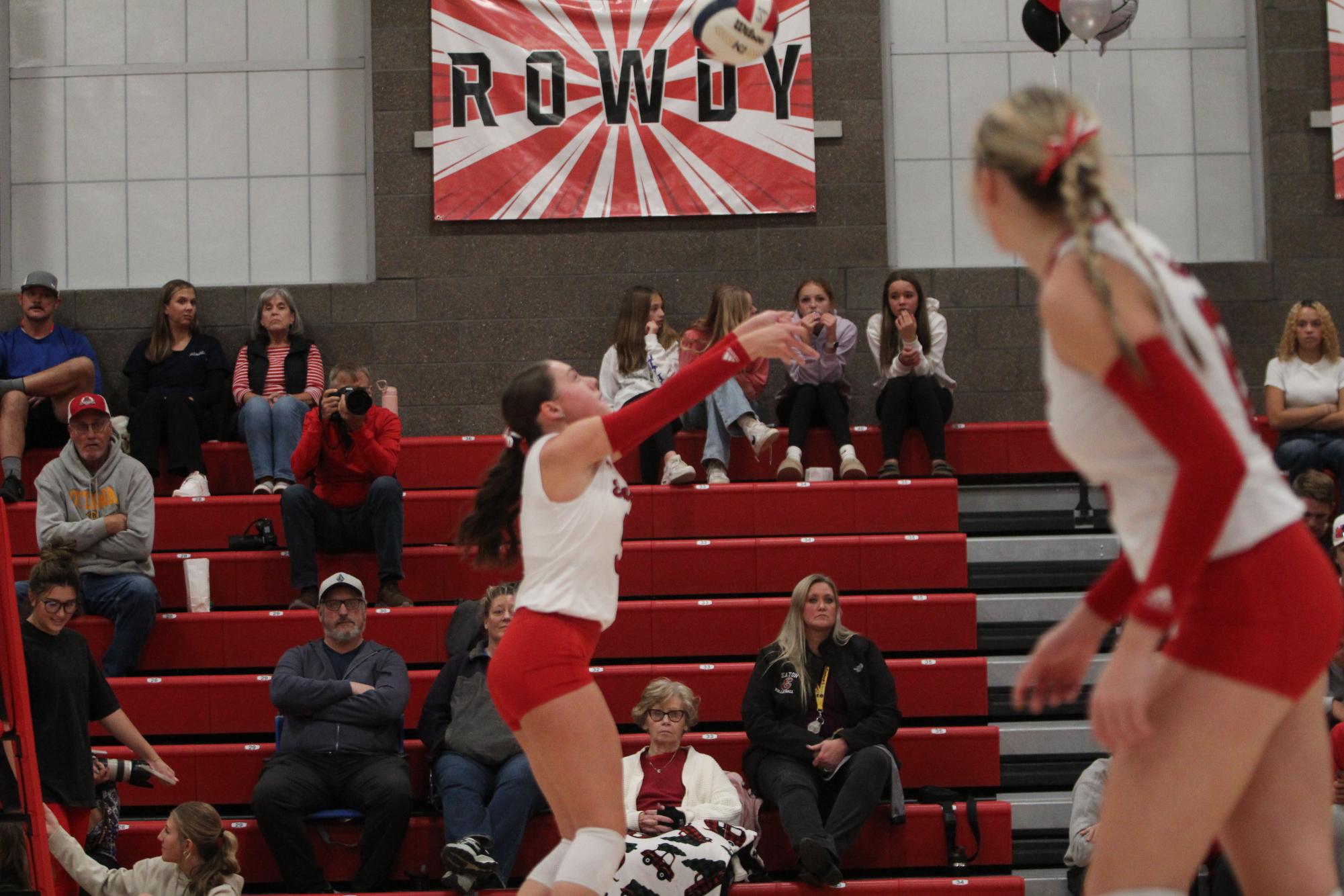 Eaton High School volleyball senior night photos