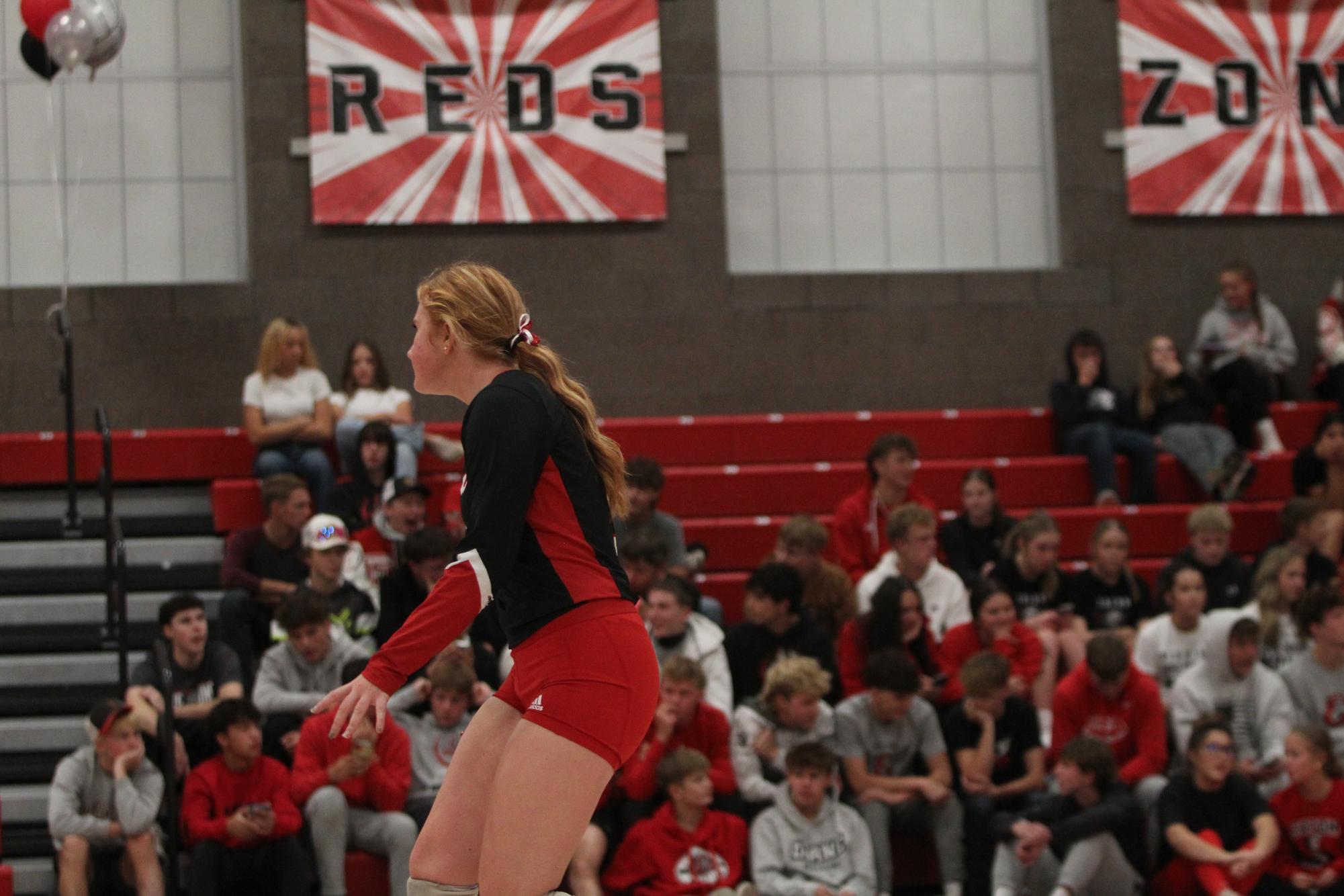 Eaton High School volleyball senior night photos