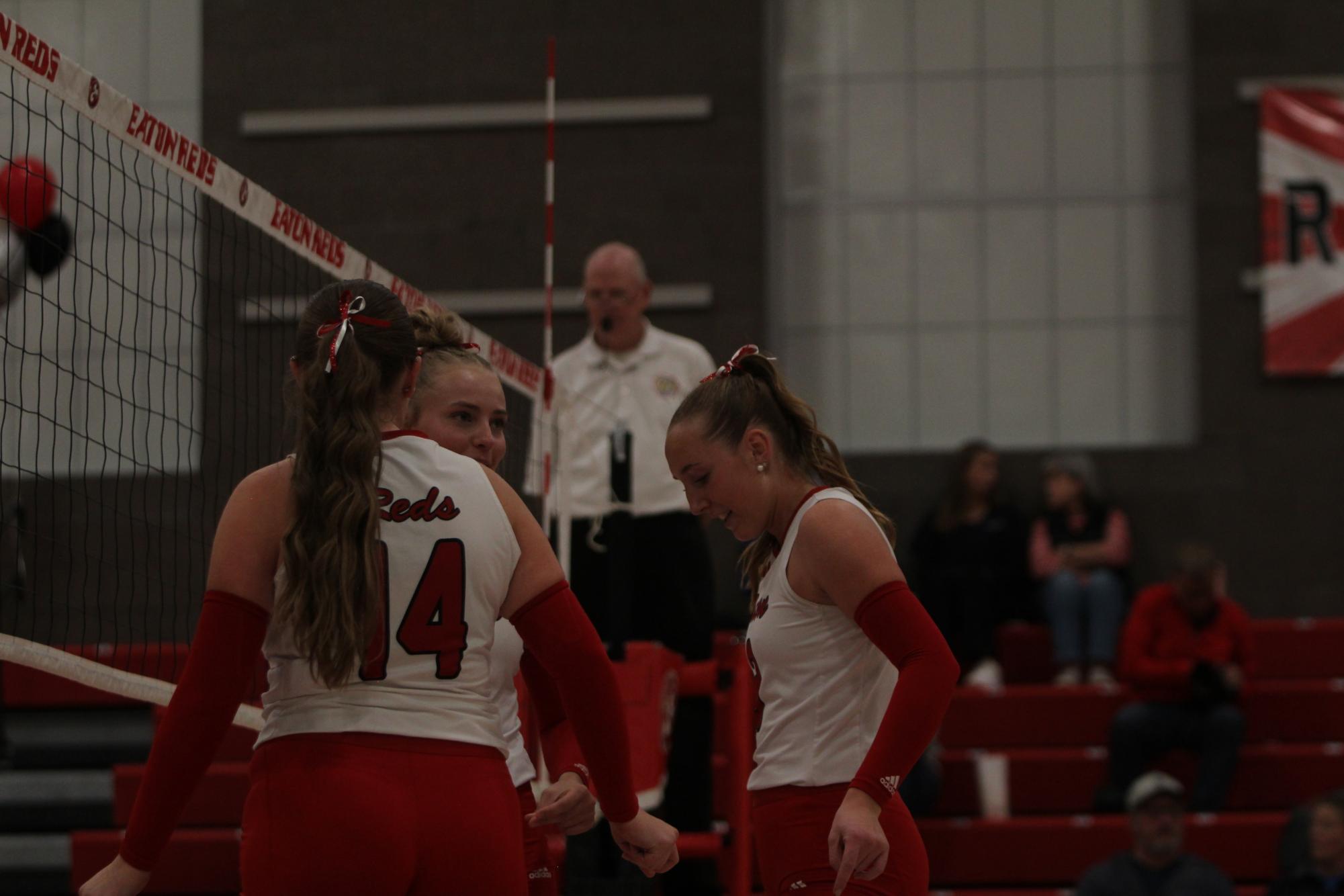 Eaton High School volleyball senior night photos