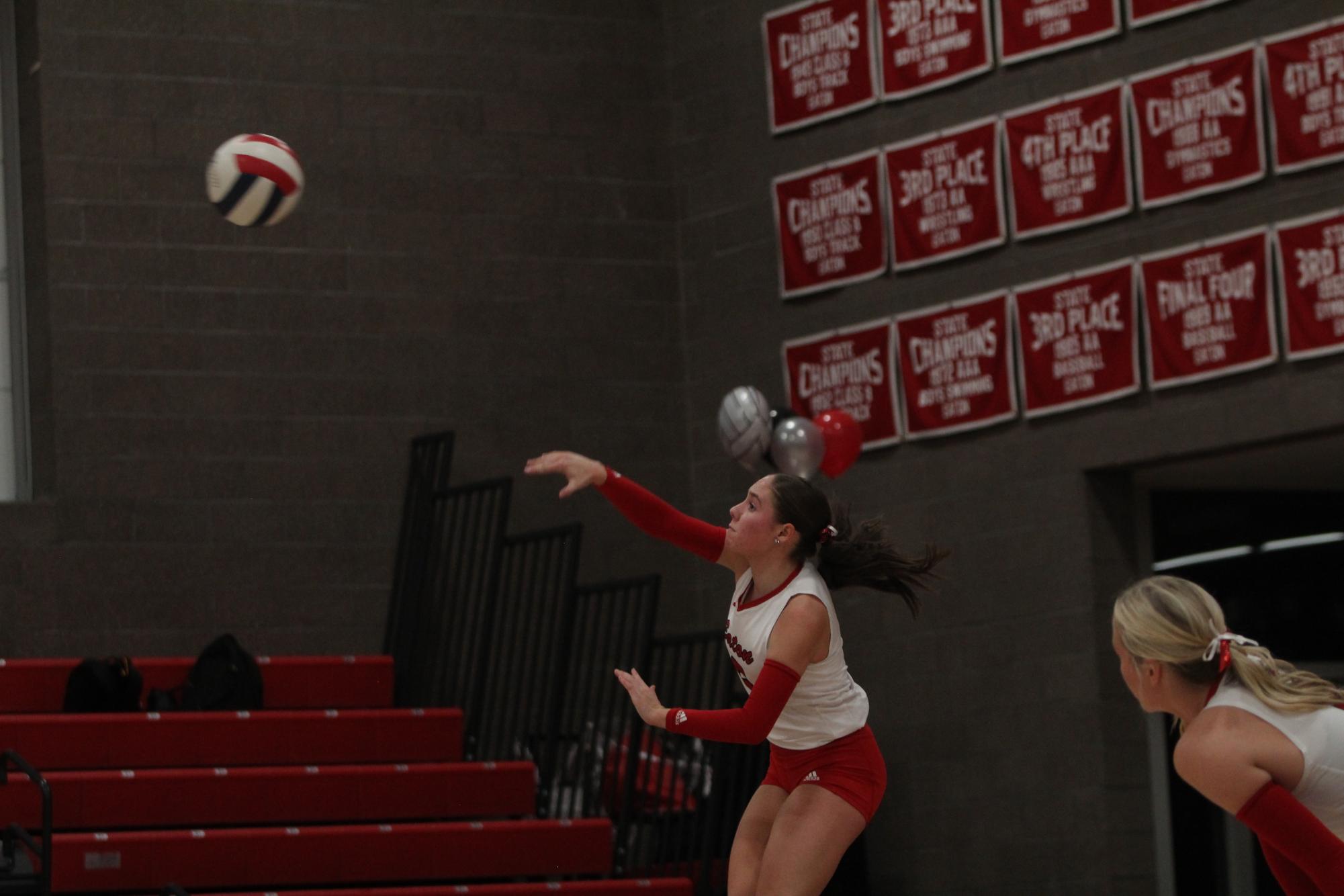 Eaton High School volleyball senior night photos